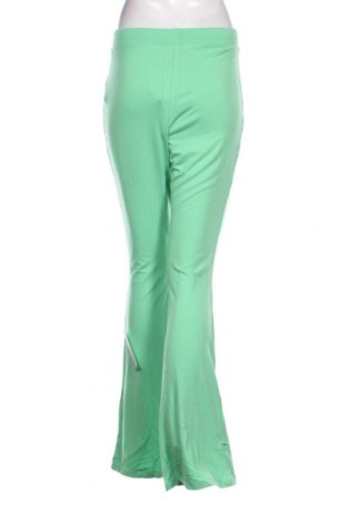 Дамски панталон NA-KD, Размер S, Цвят Зелен, Цена 10,44 лв.