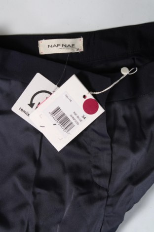 Dámské kalhoty  Naf Naf, Velikost XS, Barva Modrá, Cena  139,00 Kč