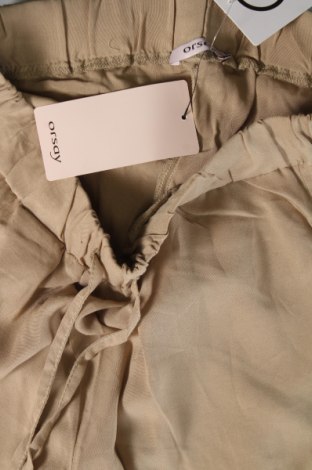 Γυναικείο παντελόνι Orsay, Μέγεθος XS, Χρώμα  Μπέζ, Τιμή 10,20 €