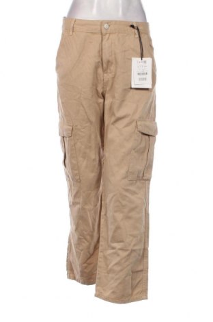 Γυναικείο παντελόνι Pull&Bear, Μέγεθος M, Χρώμα  Μπέζ, Τιμή 8,54 €