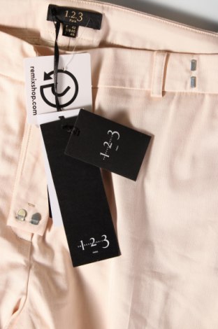 Pantaloni de femei Un Deux Trois, Mărime M, Culoare Ecru, Preț 480,26 Lei