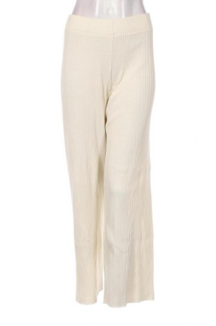 Дамски панталон Weekday, Размер M, Цвят Екрю, Цена 19,68 лв.