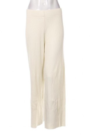 Дамски панталон Weekday, Размер M, Цвят Бял, Цена 17,22 лв.