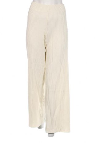 Γυναικείο παντελόνι Weekday, Μέγεθος M, Χρώμα Εκρού, Τιμή 6,76 €