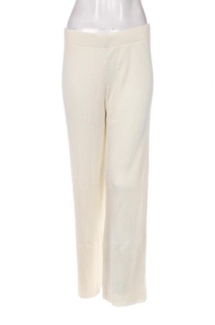 Дамски панталон Weekday, Размер M, Цвят Екрю, Цена 19,68 лв.