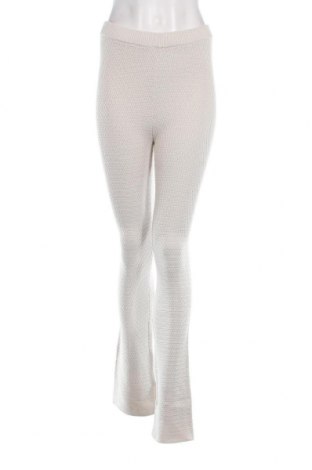 Γυναικείο παντελόνι Weekday, Μέγεθος M, Χρώμα Εκρού, Τιμή 7,19 €