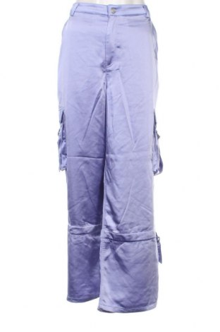 Damskie spodnie Weekday, Rozmiar XL, Kolor Fioletowy, Cena 34,97 zł
