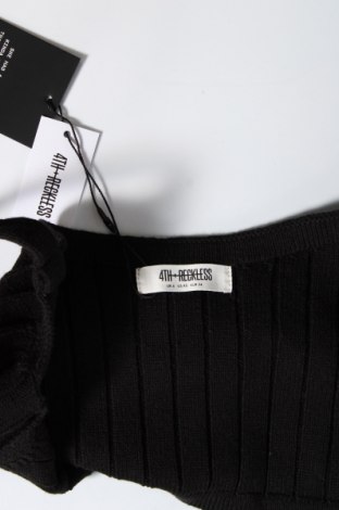 Γυναικείο αμάνικο μπλουζάκι 4th & Reckless, Μέγεθος XS, Χρώμα Μαύρο, Τιμή 3,74 €