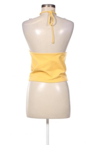 Γυναικείο αμάνικο μπλουζάκι Abercrombie & Fitch, Μέγεθος L, Χρώμα Κίτρινο, Τιμή 4,19 €