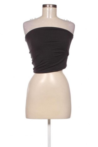 Γυναικείο αμάνικο μπλουζάκι Bershka, Μέγεθος M, Χρώμα Μαύρο, Τιμή 8,76 €