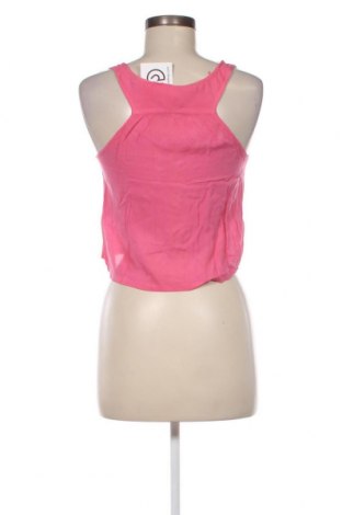 Γυναικείο αμάνικο μπλουζάκι Bershka, Μέγεθος XS, Χρώμα Ρόζ , Τιμή 1,85 €