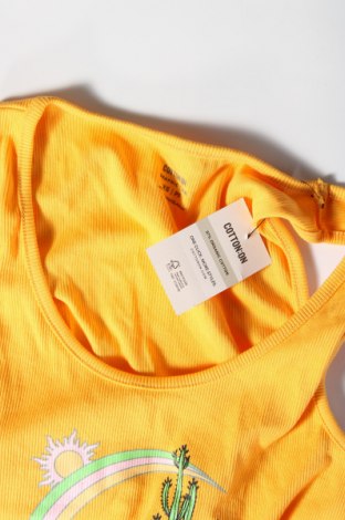 Damska koszulka na ramiączkach Cotton On, Rozmiar XS, Kolor Żółty, Cena 55,97 zł