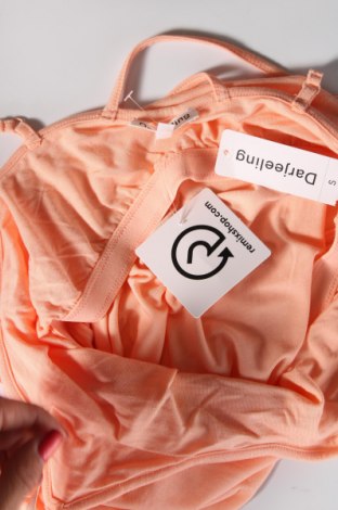 Γυναικείο αμάνικο μπλουζάκι Darjeeling, Μέγεθος S, Χρώμα Πορτοκαλί, Τιμή 3,35 €