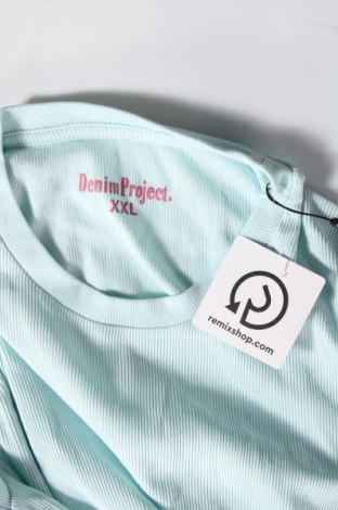 Γυναικείο αμάνικο μπλουζάκι Denim Project, Μέγεθος XXL, Χρώμα Μπλέ, Τιμή 7,18 €