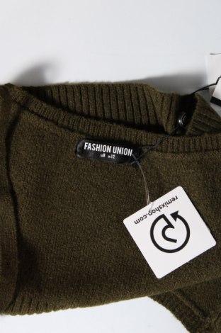 Γυναικείο αμάνικο μπλουζάκι Fashion Union, Μέγεθος M, Χρώμα Πράσινο, Τιμή 6,43 €