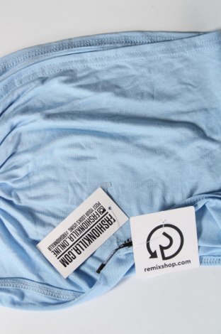 Γυναικείο αμάνικο μπλουζάκι Fashionkilla, Μέγεθος L, Χρώμα Μπλέ, Τιμή 4,87 €