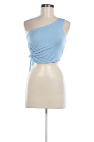 Γυναικείο αμάνικο μπλουζάκι Fashionkilla, Μέγεθος L, Χρώμα Μπλέ, Τιμή 4,87 €
