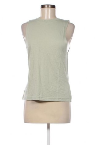 Γυναικείο αμάνικο μπλουζάκι Gina Tricot, Μέγεθος XS, Χρώμα Πράσινο, Τιμή 3,62 €