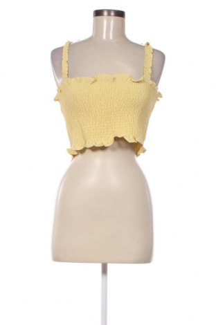 Γυναικείο αμάνικο μπλουζάκι Glamorous, Μέγεθος M, Χρώμα Κίτρινο, Τιμή 5,83 €