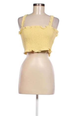Γυναικείο αμάνικο μπλουζάκι Glamorous, Μέγεθος M, Χρώμα Κίτρινο, Τιμή 5,83 €