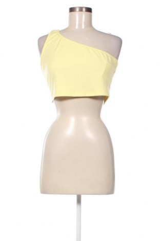 Γυναικείο αμάνικο μπλουζάκι Glamorous, Μέγεθος L, Χρώμα Κίτρινο, Τιμή 3,29 €