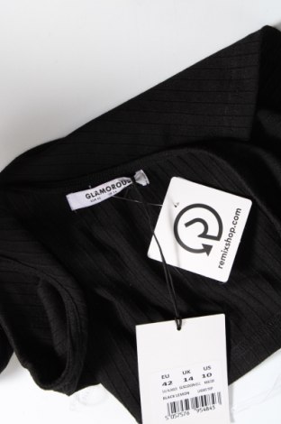 Γυναικείο αμάνικο μπλουζάκι Glamorous, Μέγεθος L, Χρώμα Μαύρο, Τιμή 3,29 €
