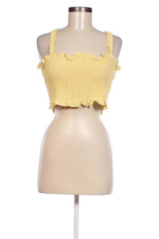 Γυναικείο αμάνικο μπλουζάκι Glamorous, Μέγεθος M, Χρώμα Κίτρινο, Τιμή 3,59 €