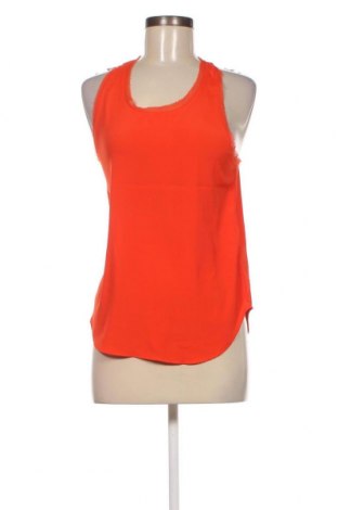 Γυναικείο αμάνικο μπλουζάκι H&M, Μέγεθος XS, Χρώμα Πορτοκαλί, Τιμή 1,85 €