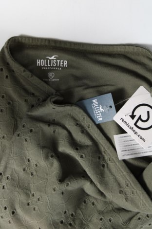 Γυναικείο αμάνικο μπλουζάκι Hollister, Μέγεθος XL, Χρώμα Πράσινο, Τιμή 2,84 €