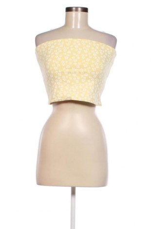 Γυναικείο αμάνικο μπλουζάκι Hollister, Μέγεθος L, Χρώμα Κίτρινο, Τιμή 5,83 €