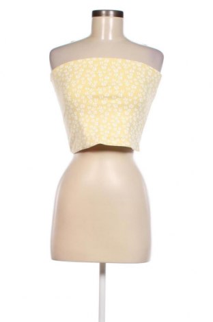 Γυναικείο αμάνικο μπλουζάκι Hollister, Μέγεθος L, Χρώμα Κίτρινο, Τιμή 3,44 €
