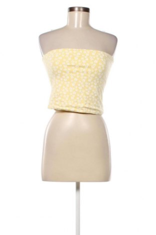 Γυναικείο αμάνικο μπλουζάκι Hollister, Μέγεθος L, Χρώμα Κίτρινο, Τιμή 5,83 €