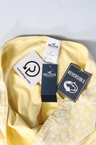 Γυναικείο αμάνικο μπλουζάκι Hollister, Μέγεθος L, Χρώμα Κίτρινο, Τιμή 3,59 €