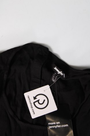 Γυναικείο αμάνικο μπλουζάκι Jennyfer, Μέγεθος M, Χρώμα Μαύρο, Τιμή 6,17 €