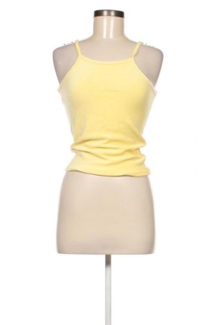 Γυναικείο αμάνικο μπλουζάκι Karl Kani, Μέγεθος S, Χρώμα Κίτρινο, Τιμή 6,40 €