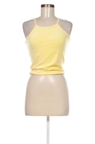 Γυναικείο αμάνικο μπλουζάκι Karl Kani, Μέγεθος S, Χρώμα Κίτρινο, Τιμή 6,12 €