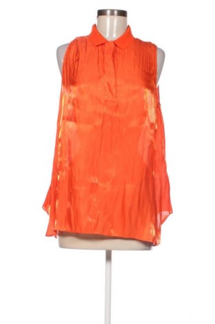 Γυναικείο αμάνικο μπλουζάκι Lacoste, Μέγεθος M, Χρώμα Πορτοκαλί, Τιμή 14,85 €