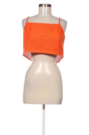 Γυναικείο αμάνικο μπλουζάκι Lasula, Μέγεθος XL, Χρώμα Πορτοκαλί, Τιμή 4,98 €