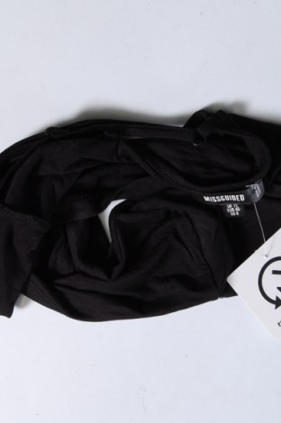 Γυναικείο αμάνικο μπλουζάκι Missguided, Μέγεθος M, Χρώμα Μαύρο, Τιμή 3,35 €