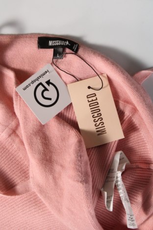 Γυναικείο αμάνικο μπλουζάκι Missguided, Μέγεθος L, Χρώμα Ρόζ , Τιμή 6,71 €