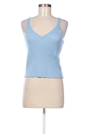 Γυναικείο αμάνικο μπλουζάκι Monki, Μέγεθος L, Χρώμα Μπλέ, Τιμή 5,97 €