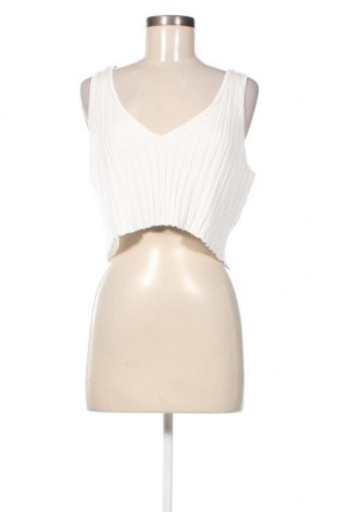 Γυναικείο αμάνικο μπλουζάκι Monki, Μέγεθος XL, Χρώμα Λευκό, Τιμή 3,92 €
