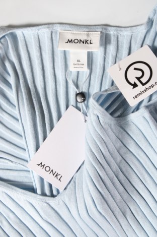 Γυναικείο αμάνικο μπλουζάκι Monki, Μέγεθος XL, Χρώμα Μπλέ, Τιμή 4,01 €