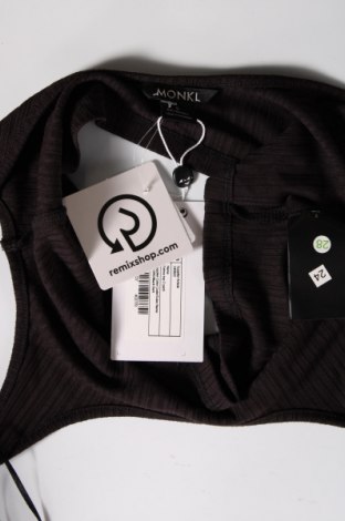 Γυναικείο αμάνικο μπλουζάκι Monki, Μέγεθος S, Χρώμα Μαύρο, Τιμή 5,68 €