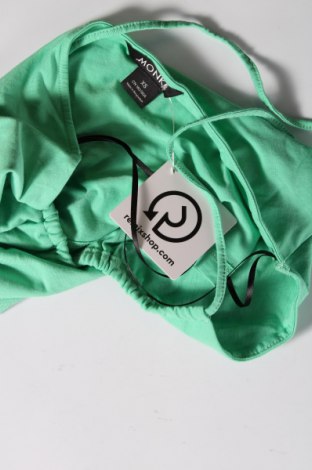 Γυναικείο αμάνικο μπλουζάκι Monki, Μέγεθος XS, Χρώμα Πράσινο, Τιμή 3,62 €