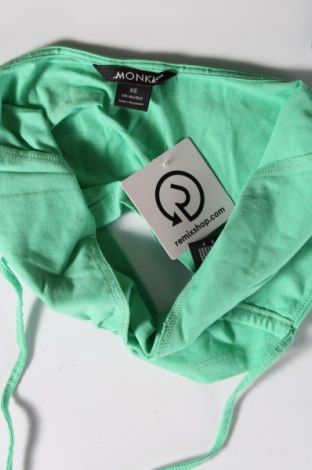 Tricou de damă Monki, Mărime XS, Culoare Verde, Preț 16,88 Lei