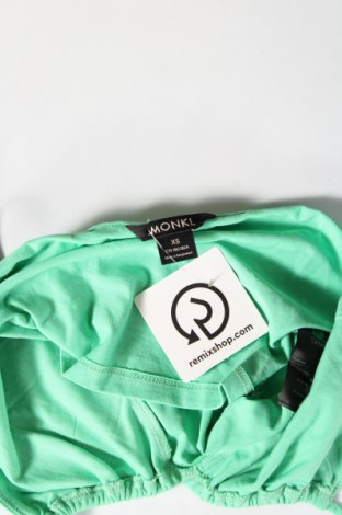 Tricou de damă Monki, Mărime XS, Culoare Verde, Preț 16,88 Lei