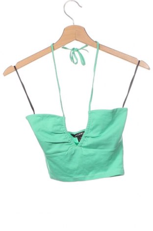 Γυναικείο αμάνικο μπλουζάκι Monki, Μέγεθος XS, Χρώμα Πράσινο, Τιμή 3,43 €
