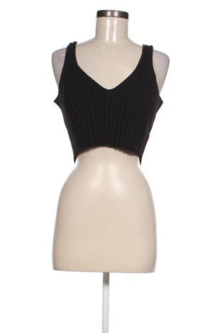 Γυναικείο αμάνικο μπλουζάκι Monki, Μέγεθος XL, Χρώμα Μαύρο, Τιμή 6,07 €