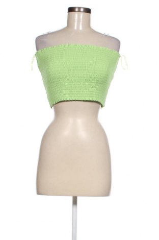 Γυναικείο αμάνικο μπλουζάκι Monki, Μέγεθος L, Χρώμα Πράσινο, Τιμή 3,62 €